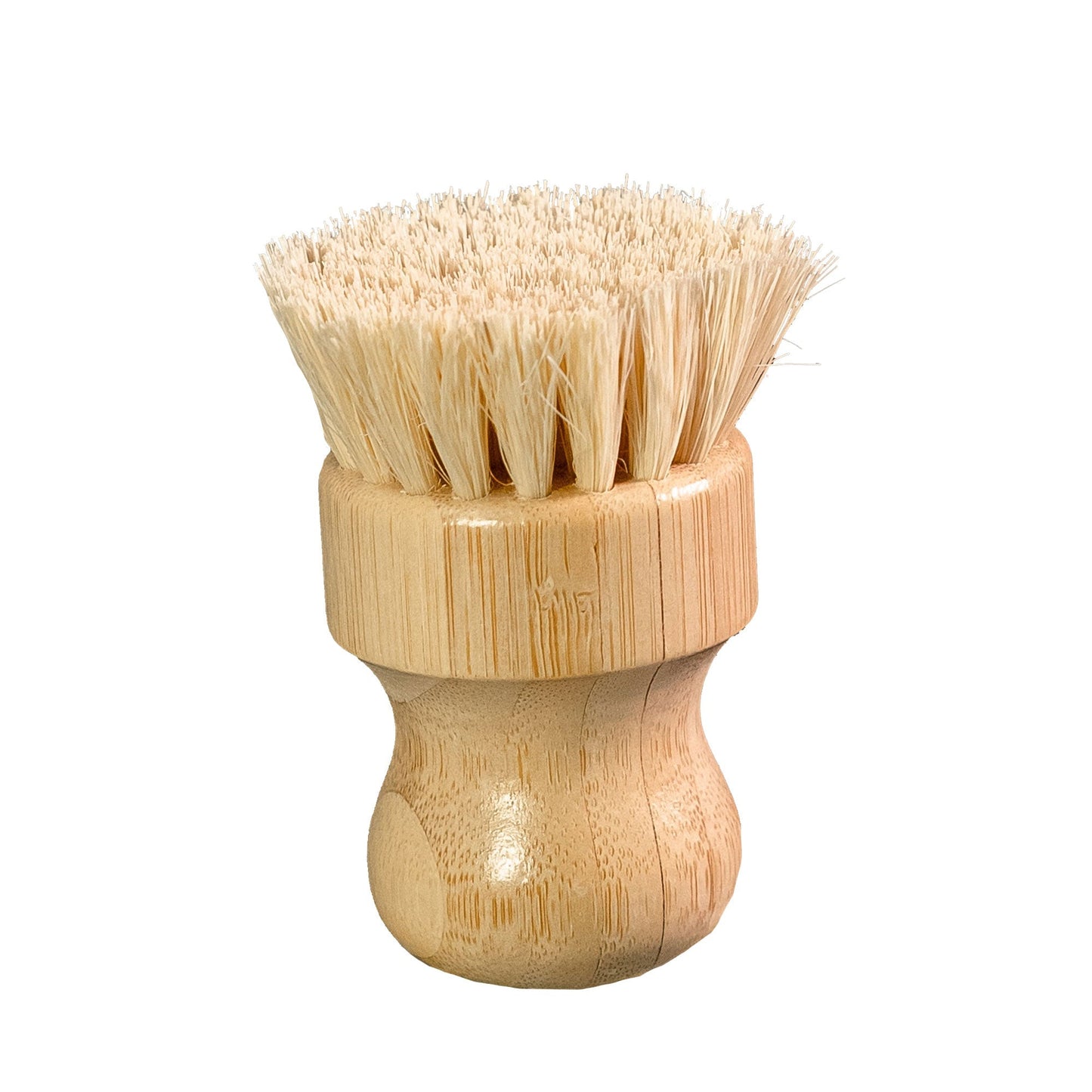 Bamboo Sisal Dish Brush Eco Friendly Firm Bristles For Dishes, Pans, Produce
