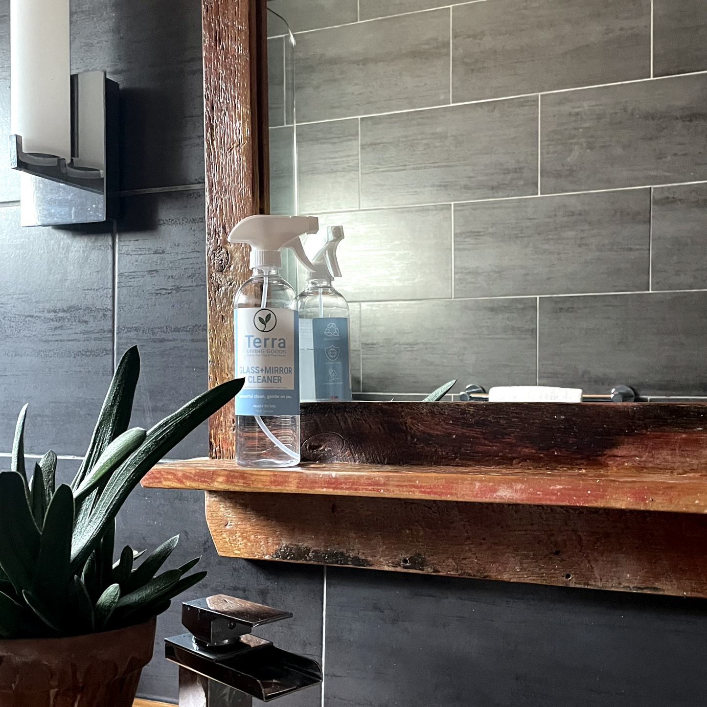 Low-Scent Mirror & Glass Cleaner | Non-Toxic, Streak-Free