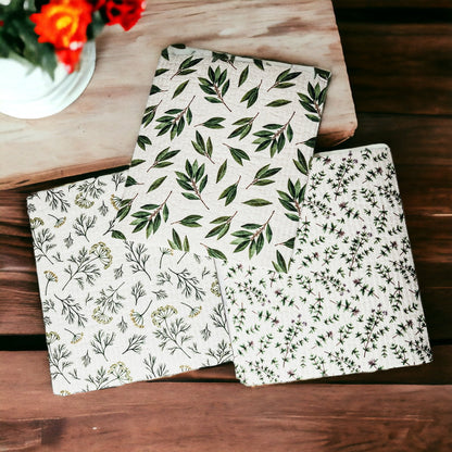 Biodegradable Kitchen Cloths 70% Cellulose 30% Cotton Eco-Friendly Reusable Set