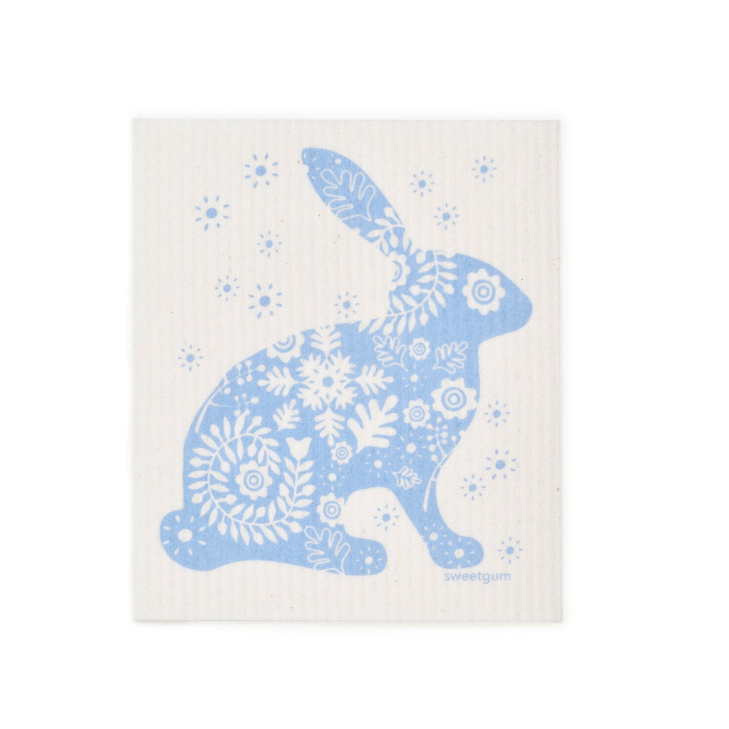 Blue Bunny Swedish Dishcloth