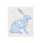 Blue Bunny Swedish Dishcloth