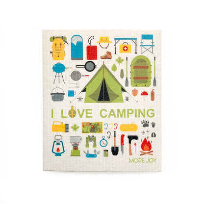 Camping Swedish Dishcloth