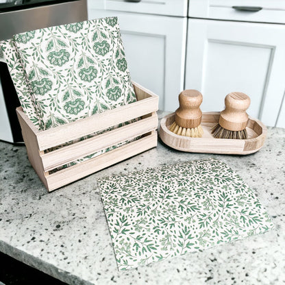 Garden Multipurpose Eco Cloths Reusable Biodegradable Kitchen Cloths Set Of 3