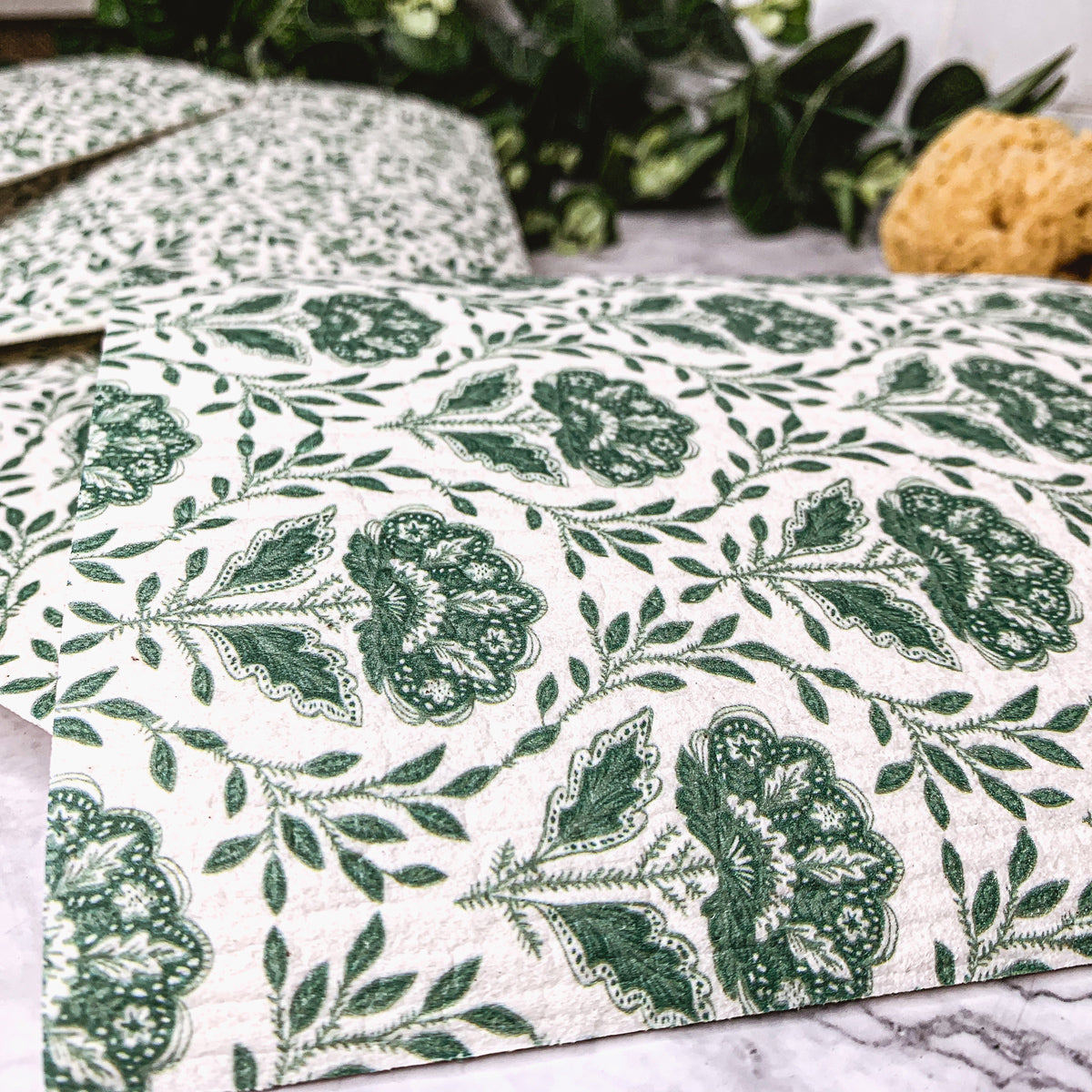 Garden Multipurpose Eco Cloths Reusable Biodegradable Kitchen Cloths Set Of 3