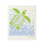 Sea Turtle Swedish Dishcloth | Green and Blue